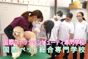 専門学校の連携授業（エステ･ペット）